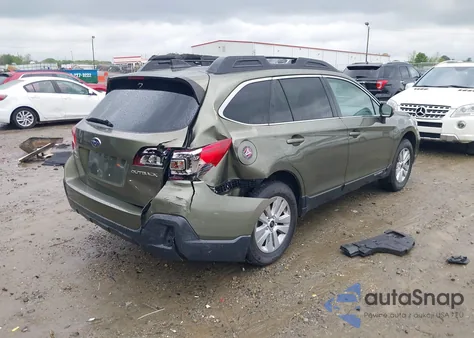 2019 Subaru Outback 2.5I Premium из США, поврежденный, VIN 4S4BSAFC2K3356134